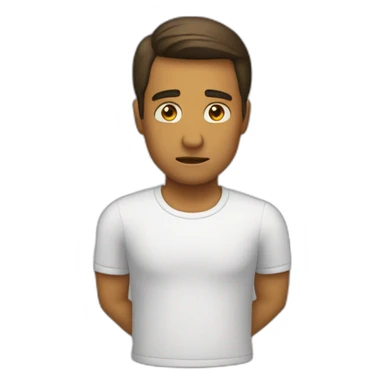 Decepcionado llorando sticker