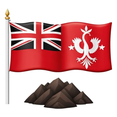 Māori New Zealand flag sticker