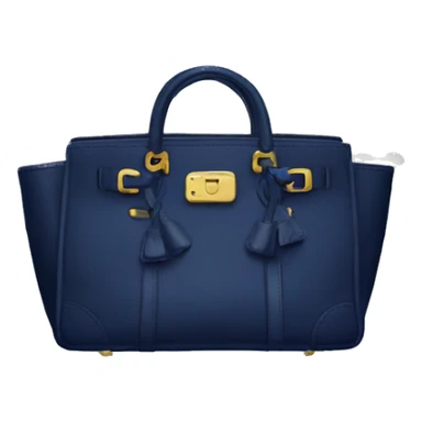 Navy birkin sticker