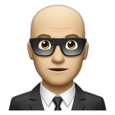 Agent 47 sticker