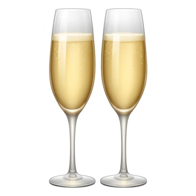 champagne glasses cheers sticker