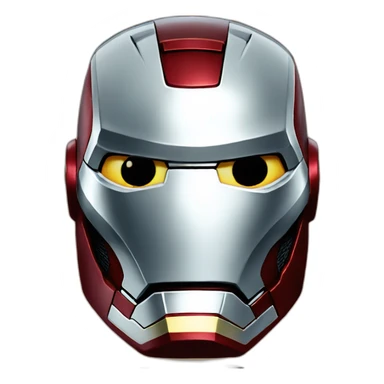 Marvel Ironman head sticker