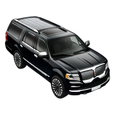 CAR Lincoln Navigator BLACK sticker
