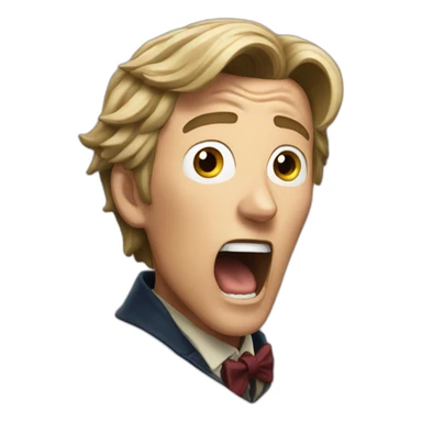 the fourteenth doctor screaming sticker