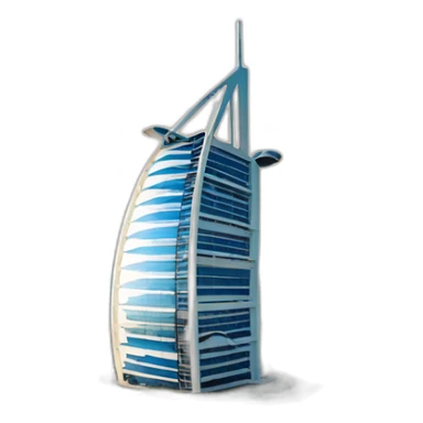 Burj Al Arab sticker