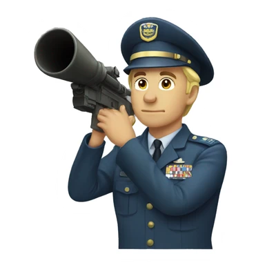 Special force salute sticker