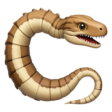 giant sandworm from Dune sticker