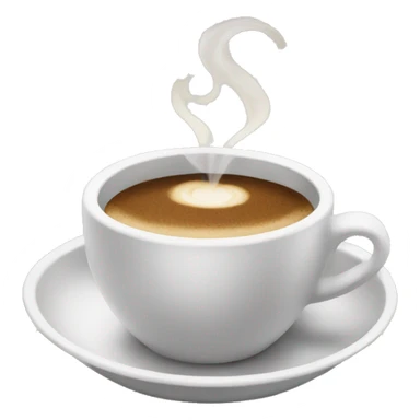 Coffee invitation sticker