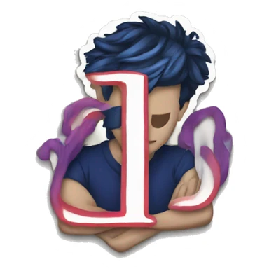 One Direction logo sticker