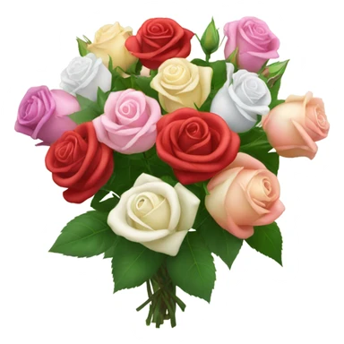 Rose boquet  sticker