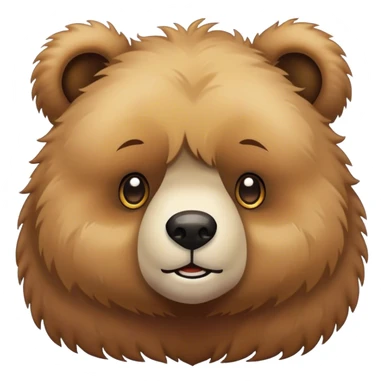 create a puffy bear sticker