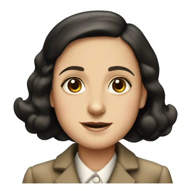 Anne Frank sticker