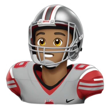 Ohio state player sticker