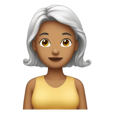 une femme qui allaite un bébé sans bébé sticker