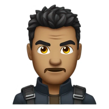 damien-siva-angry sticker