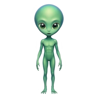 Alien lifeform sticker
