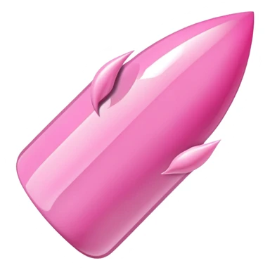 pink gothic nails sticker