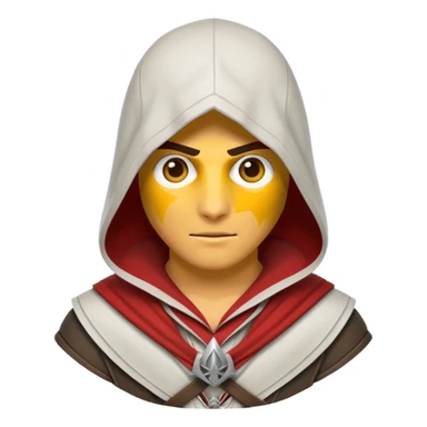 Assassin creed emoji smaler smaler sticker
