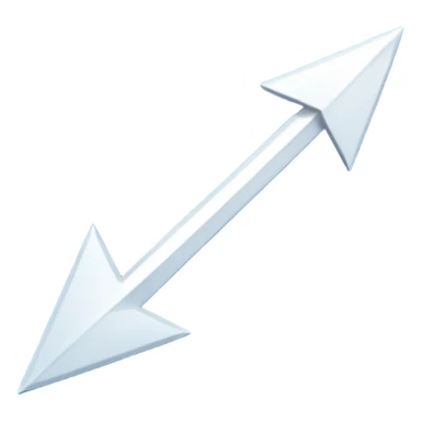 Un cuadrado azul con una flecha en medio sticker