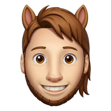 messi under horse sticker