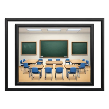 a tech board of classroom sticker