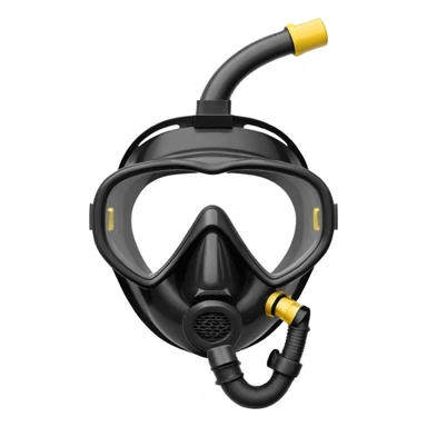 Snorkel mask sticker