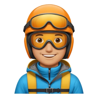 Snowboarder sticker