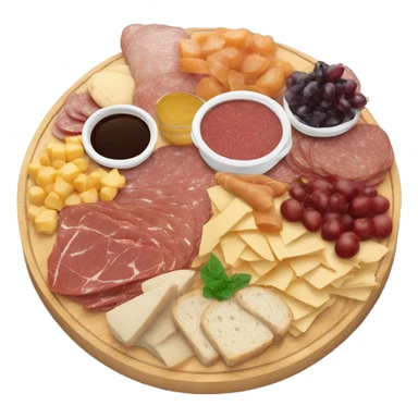 Charcuterie board sticker