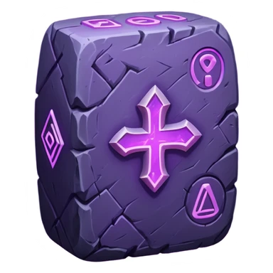 purple runestone sticker