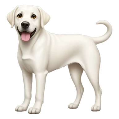 white lab sticker