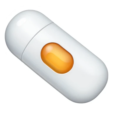 white xanax pill sticker