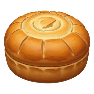 round loaf of bread sticker