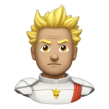 Francisco franco super saiyan  sticker
