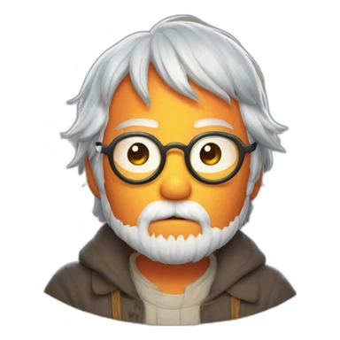 Hayao Miyazaki Calcifer sticker