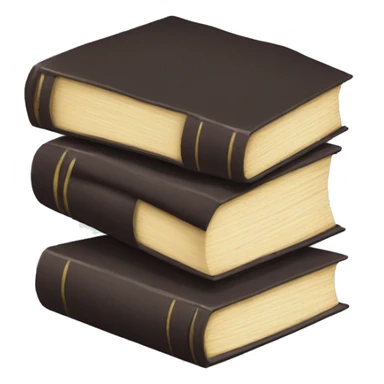 Stack of book sticker