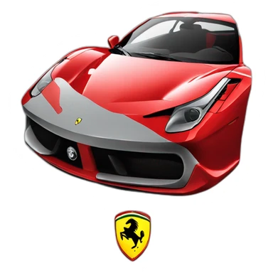 Ferrari 458 sticker