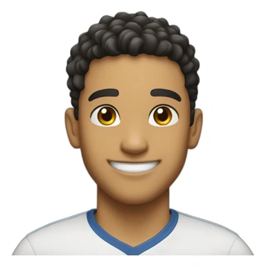 Hakimi smiling sticker