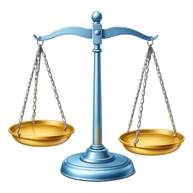 scale balancing different price tags sticker