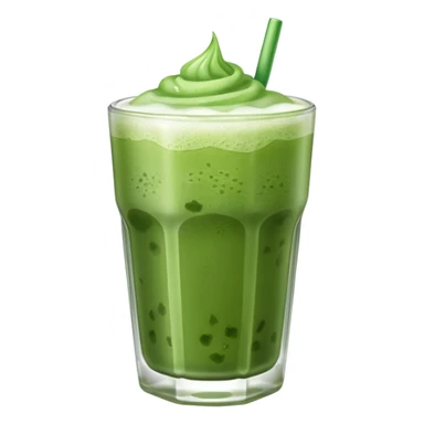 iced matcha sticker