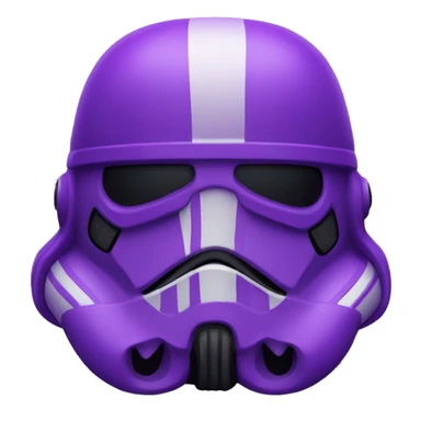 Sith trooper purple icon sticker