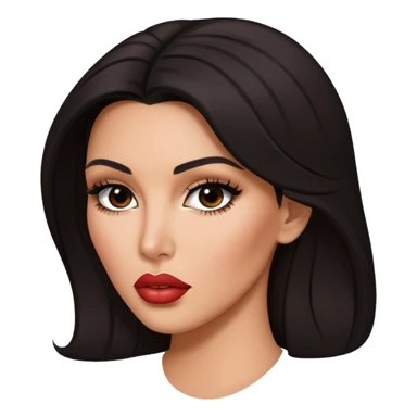 Kim Kardashians arches sticker