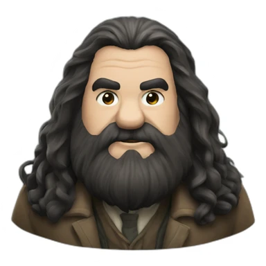 Hagrid from the alan wake universe sticker