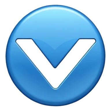 Tiktok mavi tik sticker