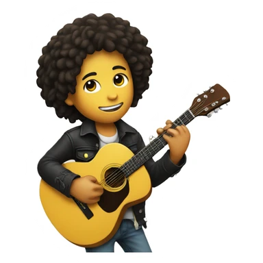 body Bob marley kid with guitar sticker