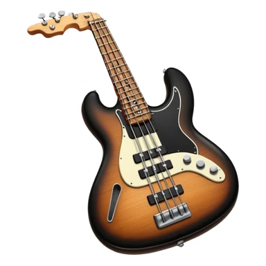 bass guitar  sticker