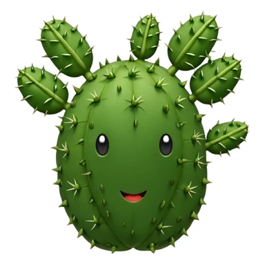nopal sin espinas, cocido sticker
