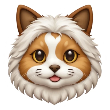 cat fused with dog sticker