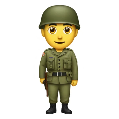 Army man sticker