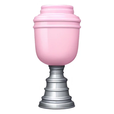 Stanley cup light pink sticker