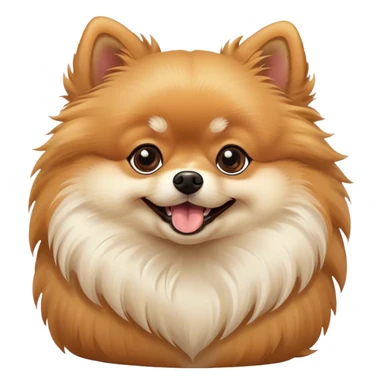 Pomeranian Winkt mit der Pfote  sticker